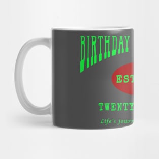 Birthday Vintage Year - Twenty Years Old Mug